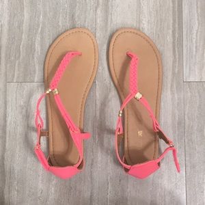 Pink American Eagle Sandals